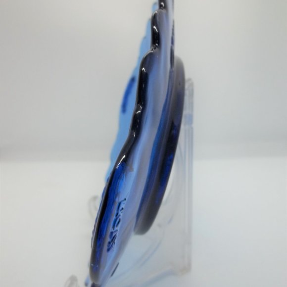 Cobalt Blue Avon Vintage George & Martha Washington Oval Mount Vernon Plate - Picture 5 of 6